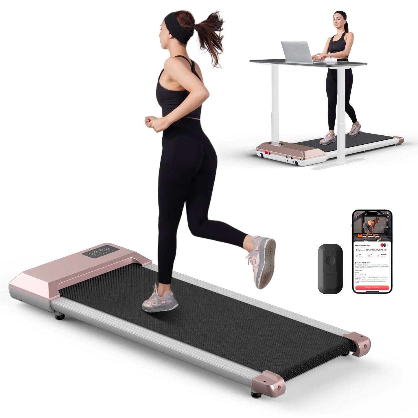 2.5 HP Home Use Treadmill Walking Running Fitness Machine