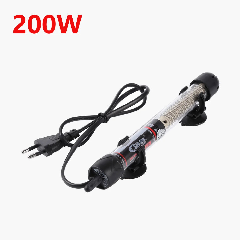 25-300W Automatic Temper Adjustment Aquarium Submersible Fish Tank Water Heater Electric Water Heater Boiler Tank Water Heater