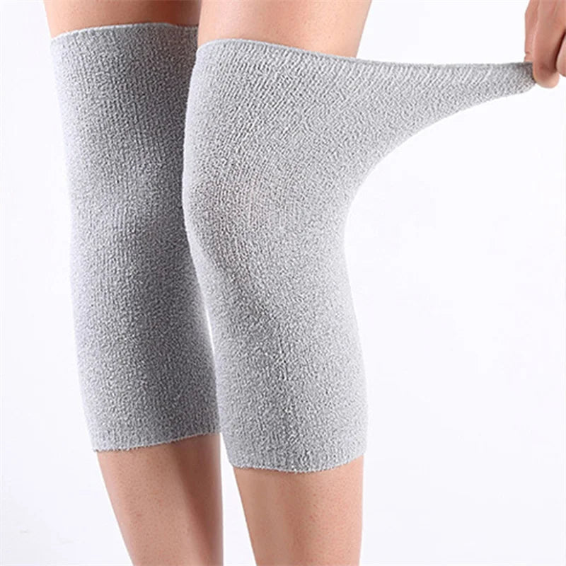 Winter Warm Knee Pads Bamboo Charcoal Protective Gear For Running