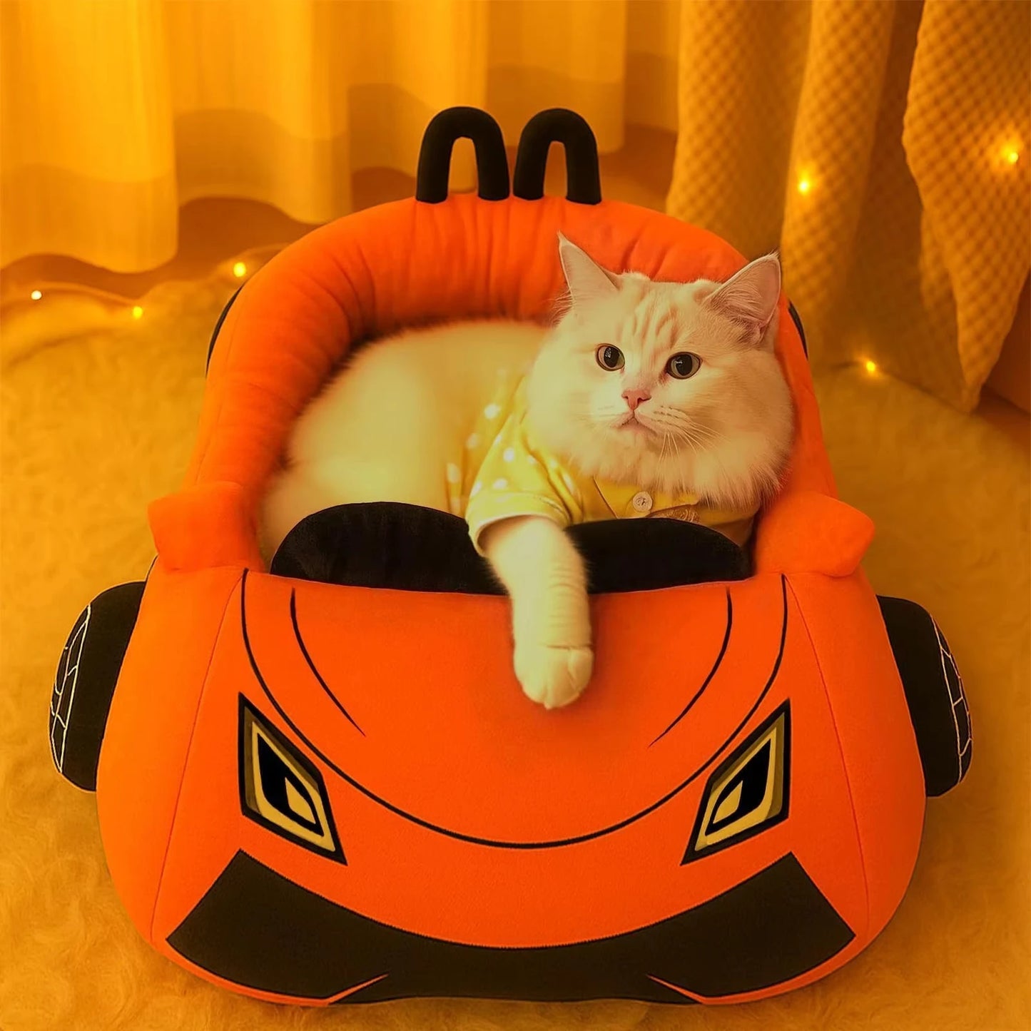 CWV Supercar Cat Bed Cozy Plush Mat For Puppy Kitty