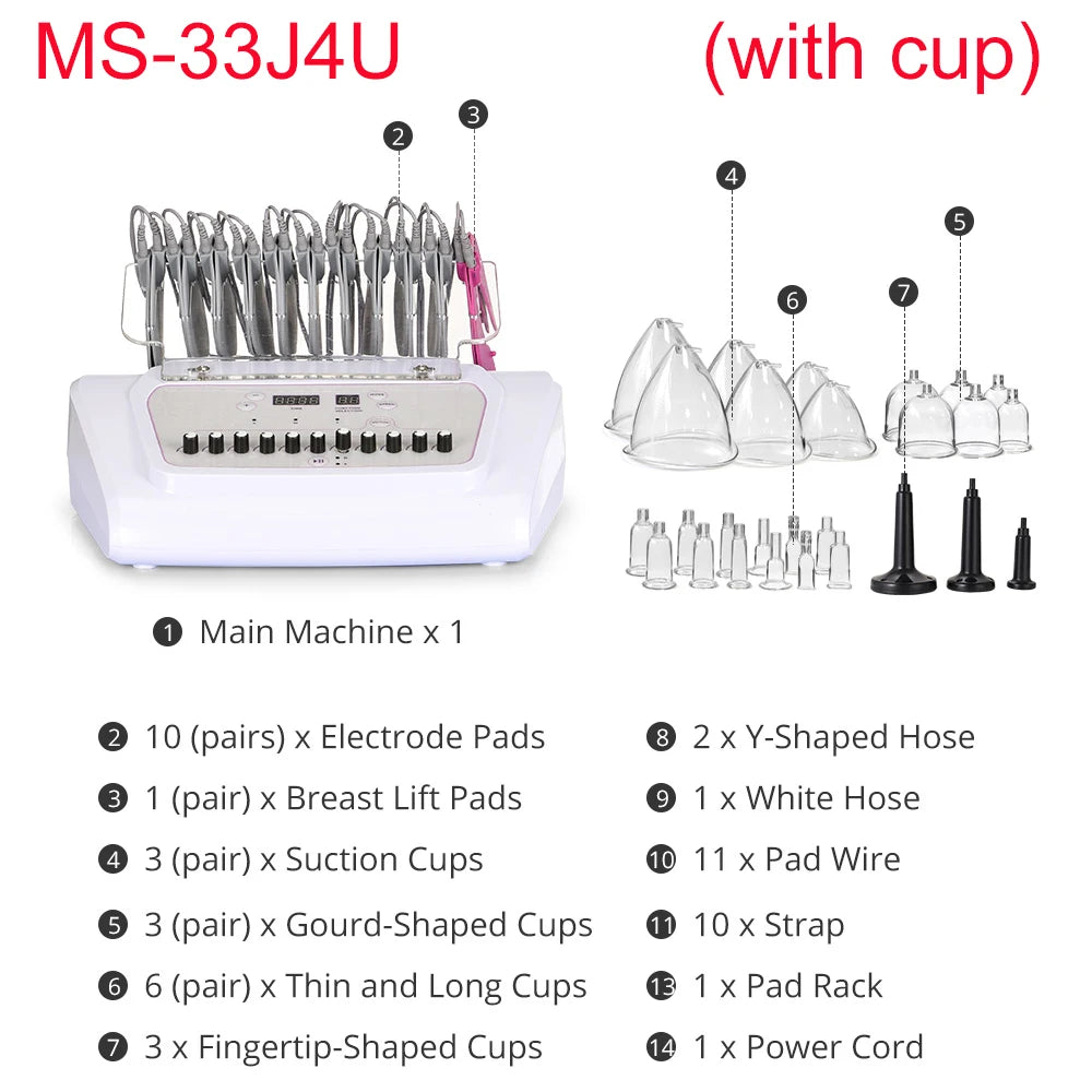 Mychway EMS Muscle Stimulator Hips Arms Abdomen Fitness