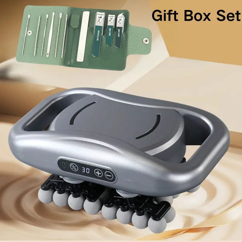 Professional 42-Head Massage Gun With LED Display And 9 Speeds