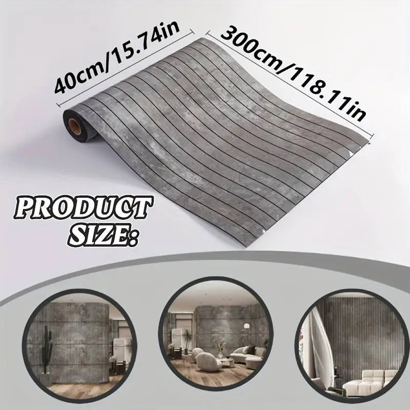 NINETAI Peel And Stick Floor Tile Decorative 3D Wall Panels
