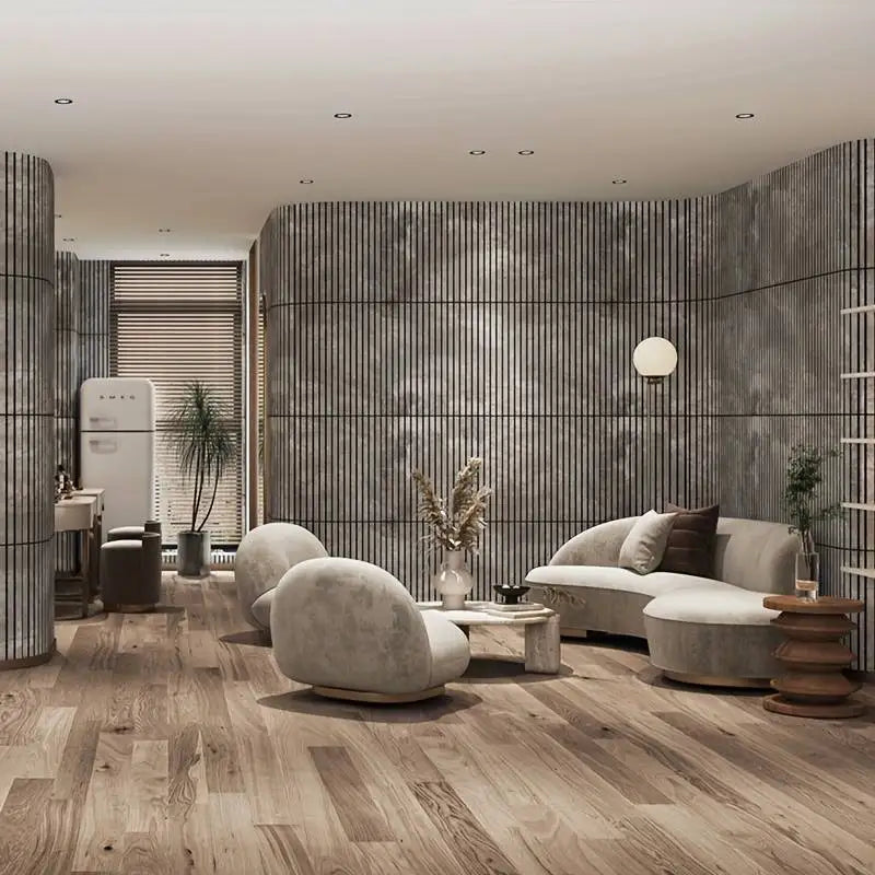 NINETAI Peel And Stick Floor Tile Decorative 3D Wall Panels