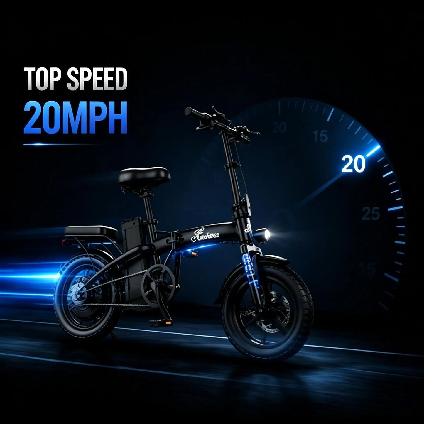 LOOKRUN G11 Foldable Ebike 650W 48V 15Ah 28 Mile Range