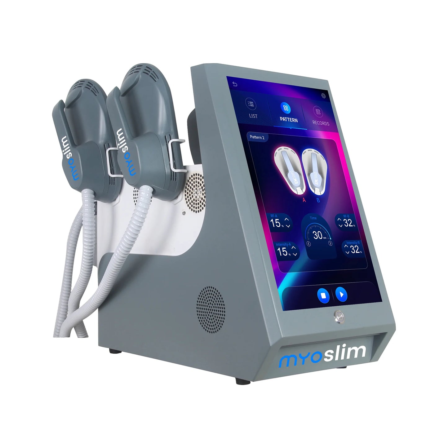 6500W Electromagnetic Stimulator for Muscle Building & Fat Loss HI-EMT Technology for Waist, Hip, Thigh & Arm Toning  CE