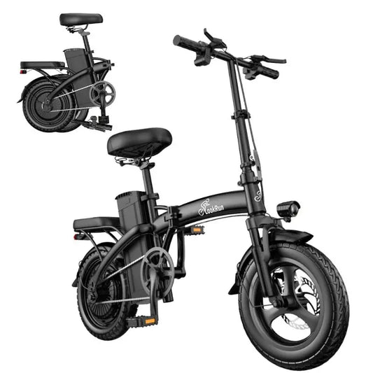 LOOKRUN G11 Foldable Ebike 650W 48V 15Ah 28 Mile Range