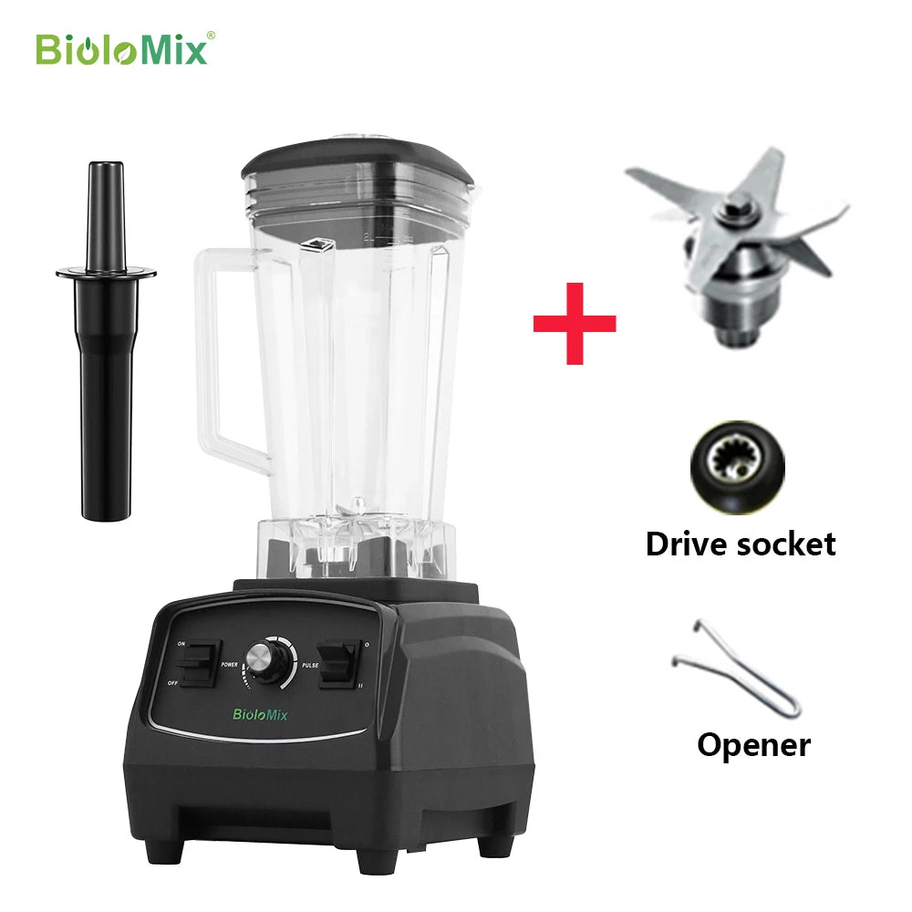 Biolomix 3HP 2200W BPA Free Heavy Duty Blender Mixer Juicer