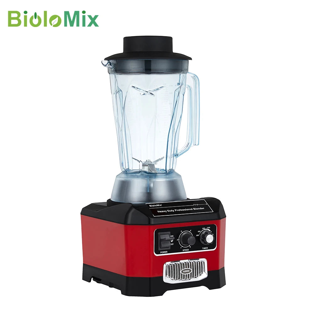Biolomix 2200W Heavy Duty Commercial Bar Blender Juicer Ice Crusher