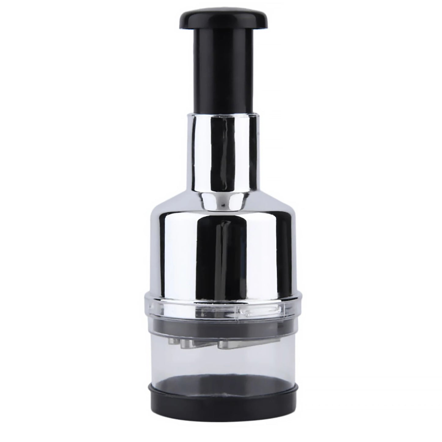 Manual Food Chopper Handheld Slap Press Mincer Onions Garlic Nuts