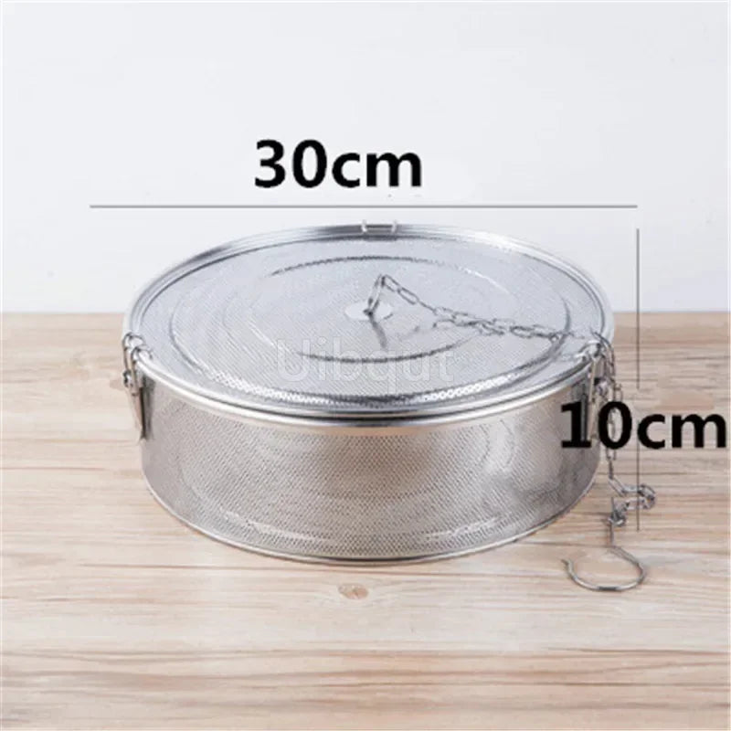 304 Stainless Steel Round Hole Colander Strainer