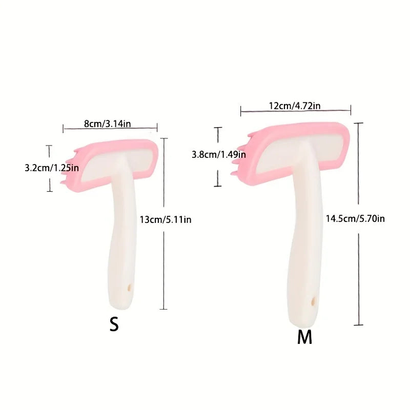 Detachable Rabbit Massage Hair Removal Comb For Rabbits Chinchillas Cats