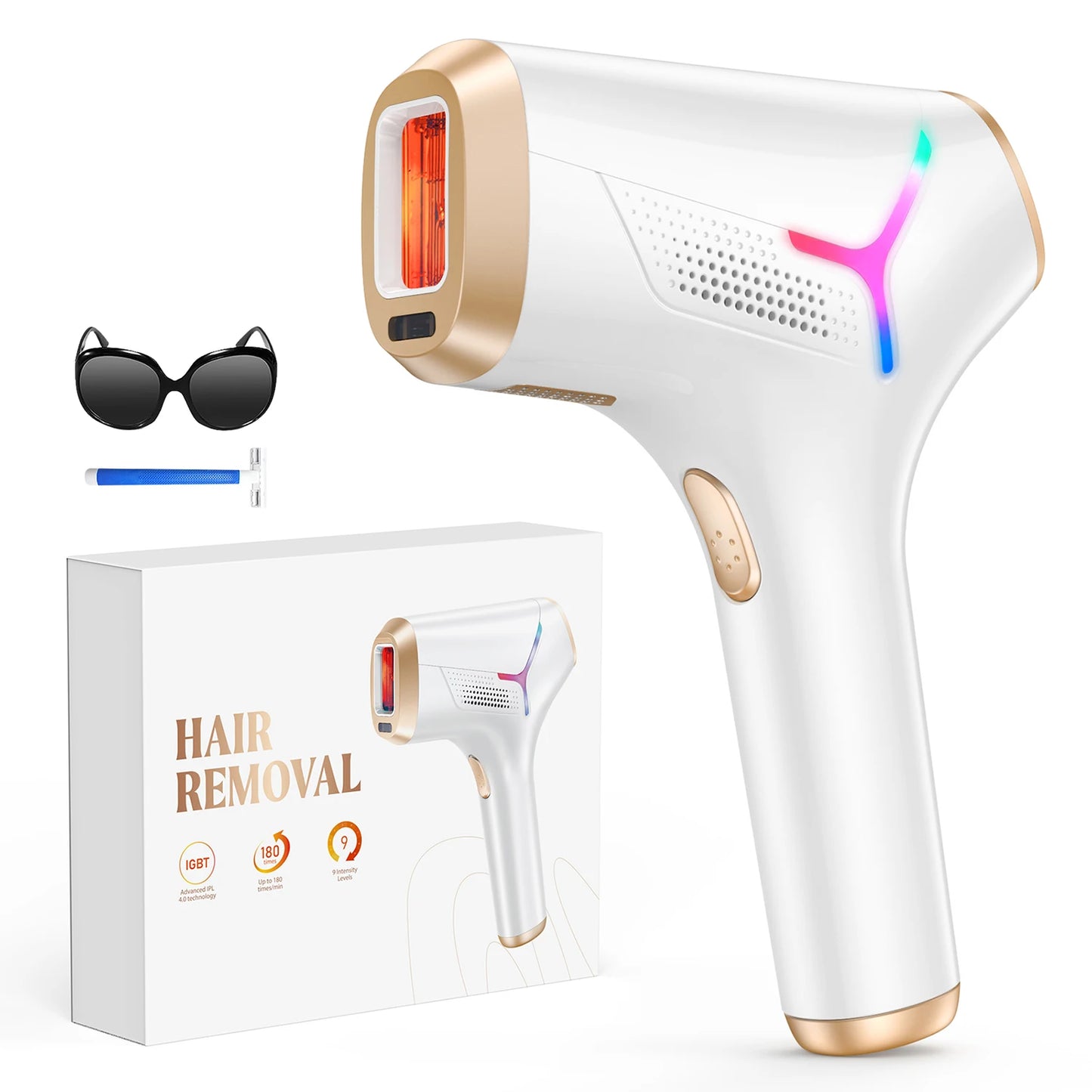 Totmizby IPL Hair Removal For Women And Men Face Body