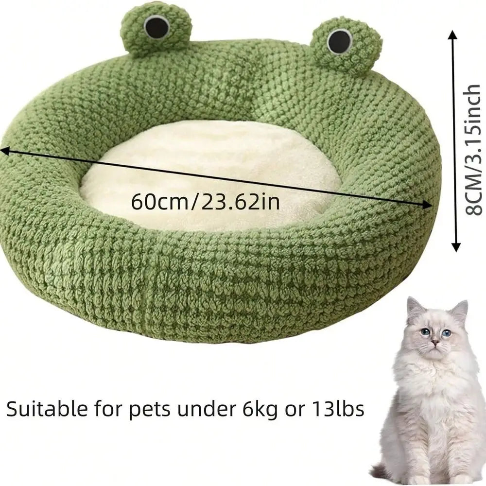 Breathable Plush Dog Bed Open Design Warm Nest For Pets