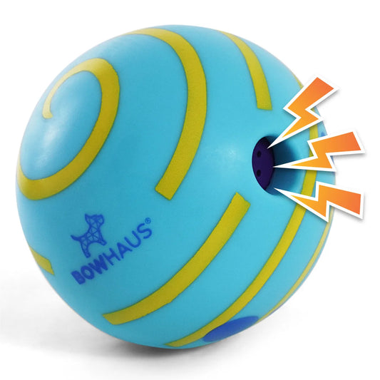 CAPHAUS Wobble Giggle Ball for Dogs Durable Indestructible Toy