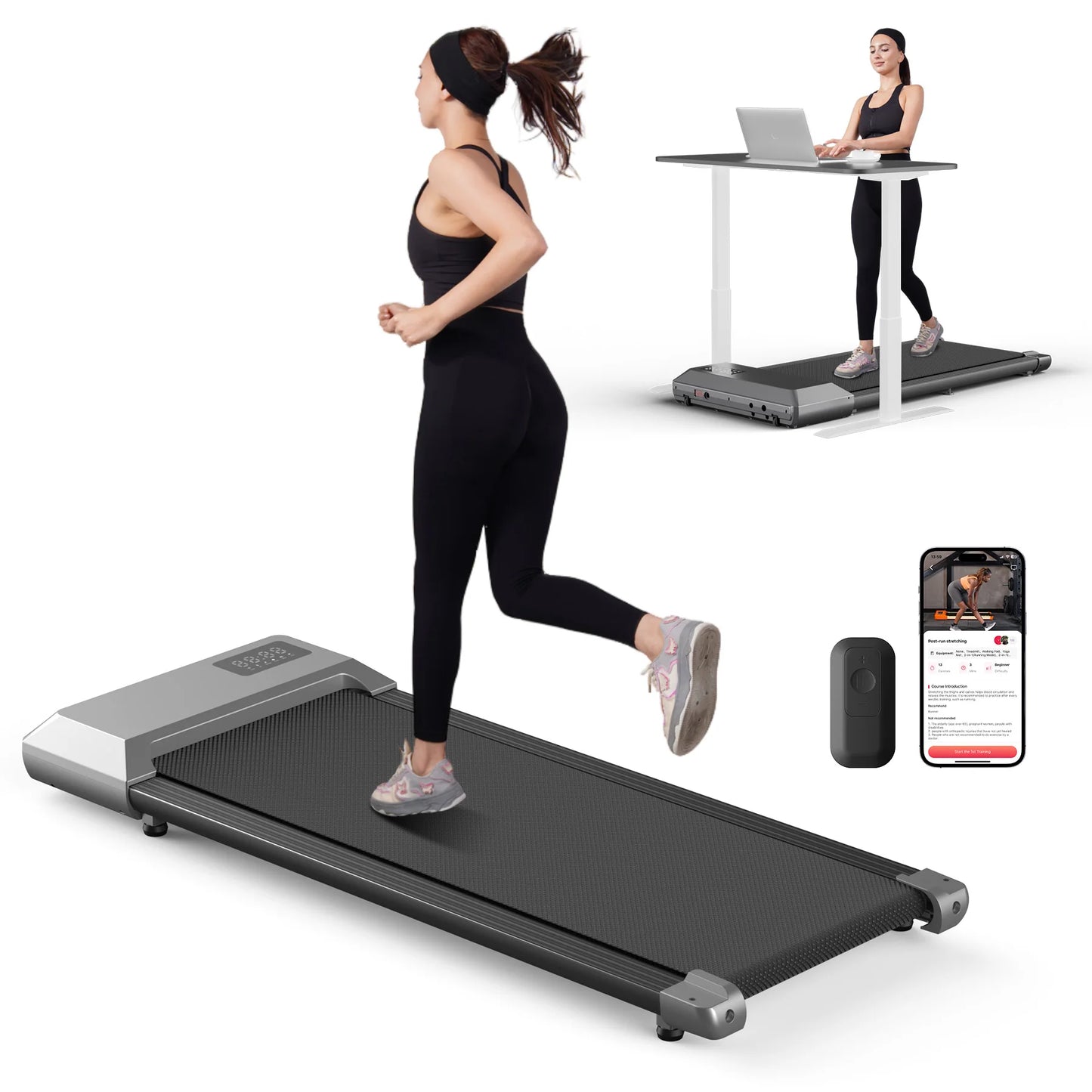 2.5 HP Home Use Treadmill Walking Running Fitness Machine