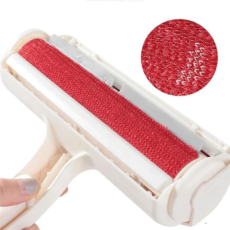Pet Hair Remover Roller Brush For Dog Cat Fur On Car Clothing