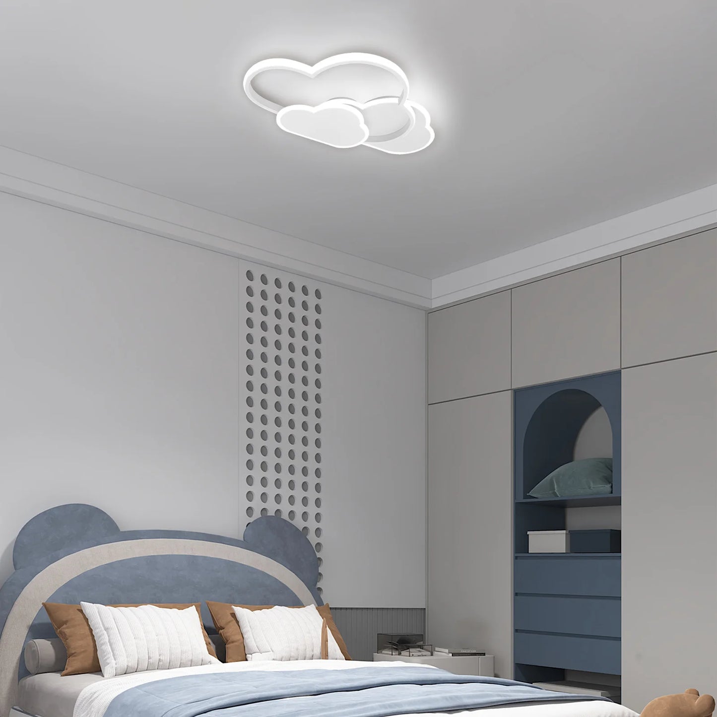 LED Cloud Ceiling Light Modern Lamp for Bedroom Living Room