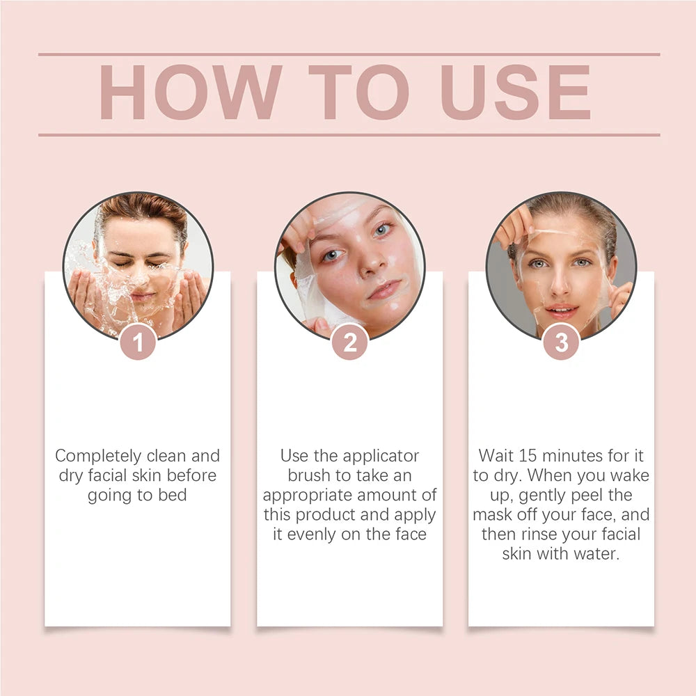 Ms.Dear Collagen Wrapping Peel Off Facial Mask For Elasticity Hydration