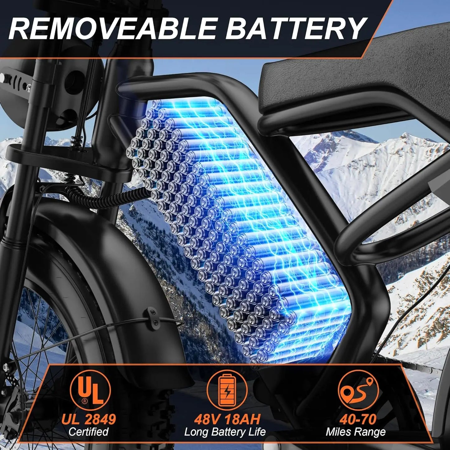 AOVOWHEEL AW2PRO Electric Bike 1500W Fat Tire All Terrain