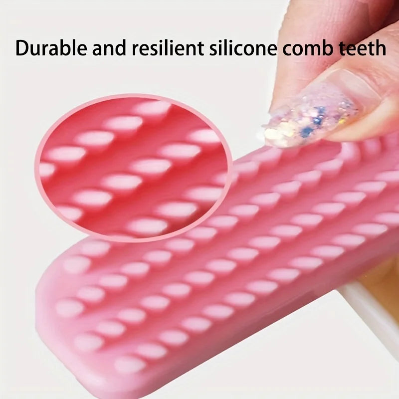Detachable Rabbit Massage Hair Removal Comb For Rabbits Chinchillas Cats