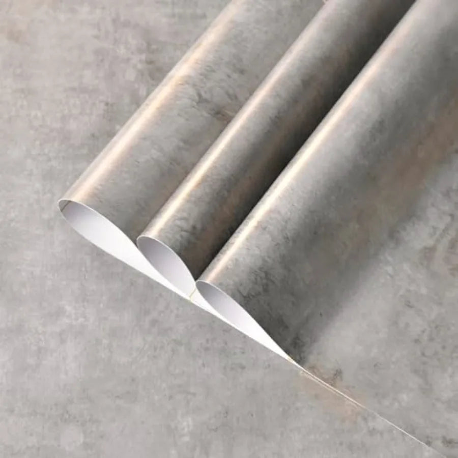 Industrial Style Concrete Checkerboard Contact Paper Peel And Stick Wallpaper