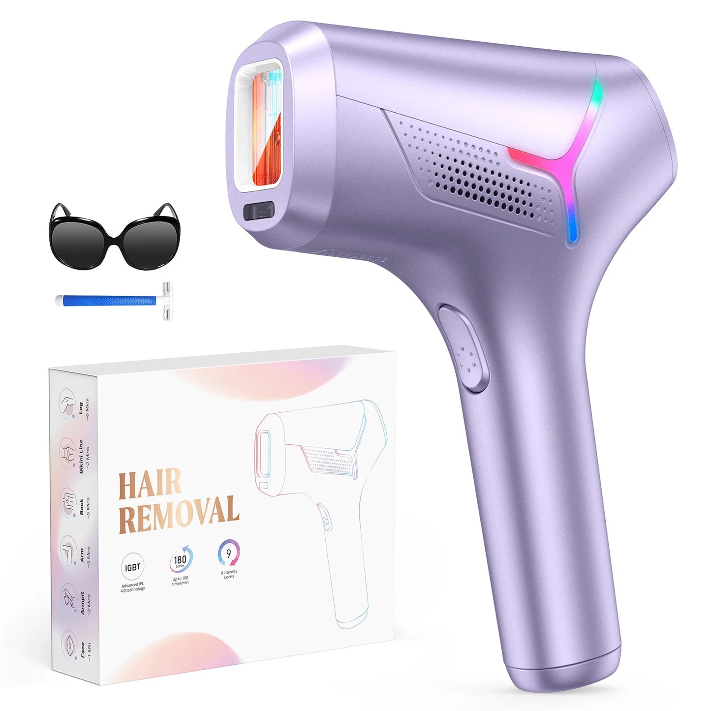 Totmizby IPL Hair Removal For Women And Men Face Body