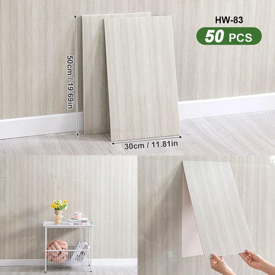 3D Self Adhesive Peel And Stick SXP Wall Tiles For Indoor Walls