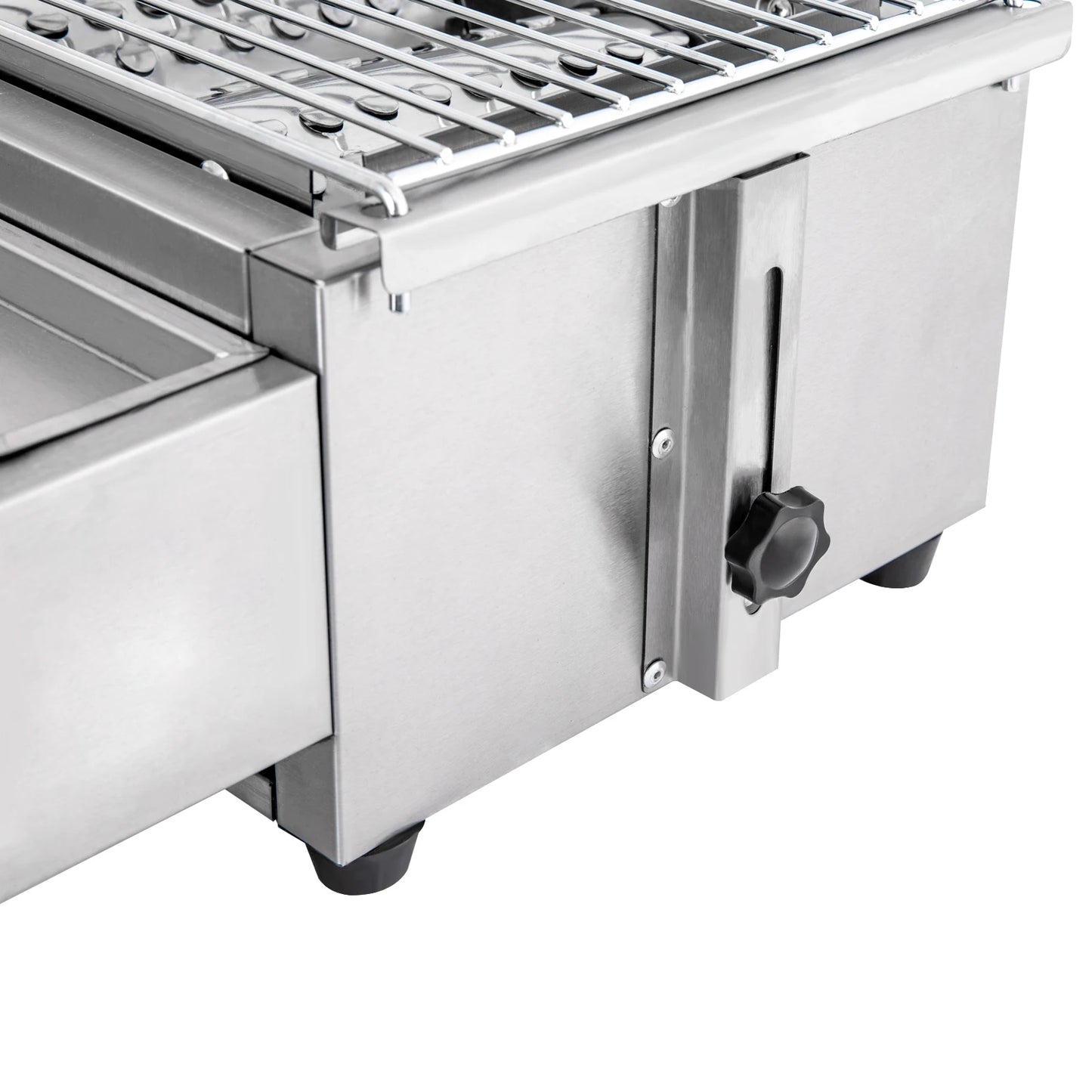 Professional 4 Burner Stainless Steel Portable Tabletop Gas Grill Smokeless