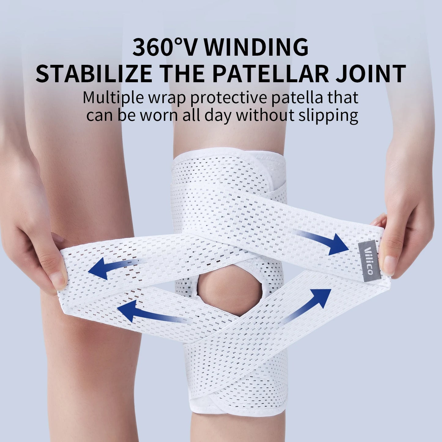 Elastic Knee Pads Support Non Slip Joint Protector For Fitness