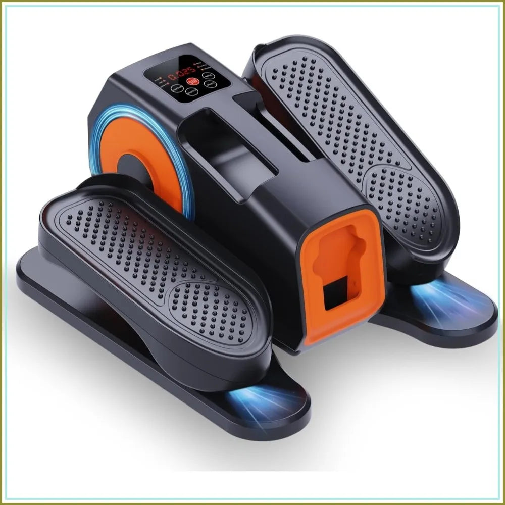 Under Desk Elliptical Pedal Exerciser For Seniors Remote 12 Speeds