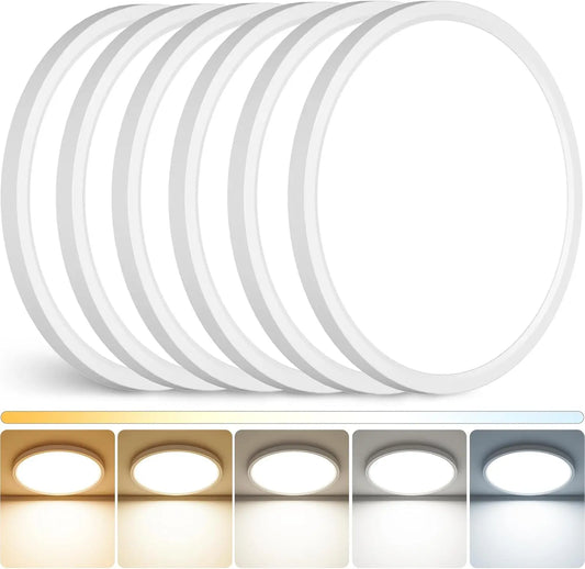 LED Ceiling Light 5CCT 3000K To 6500K 2400LM 24W Energy Efficient