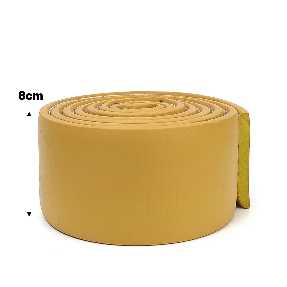 Waterproof Self-Adhesive Skirting Line Wall Stickers Anti-Collision Decoration