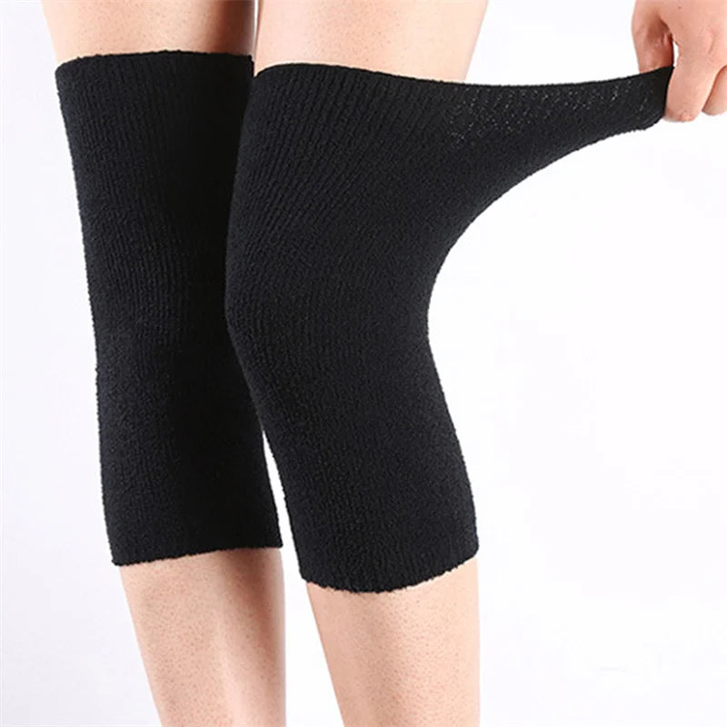 Winter Warm Knee Pads Bamboo Charcoal Protective Gear For Running