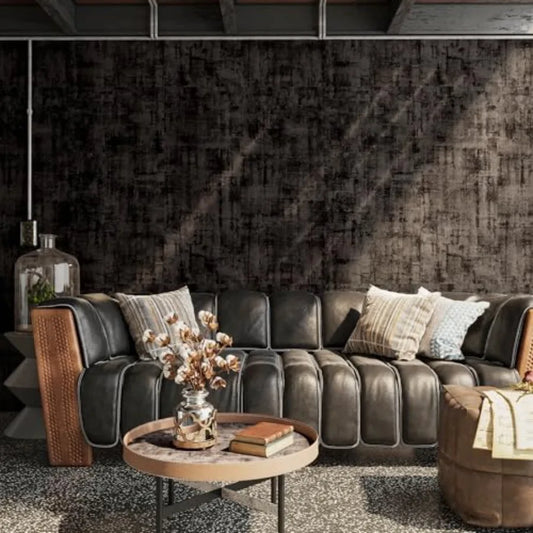 Industrial Style Concrete Checkerboard Contact Paper Peel And Stick Wallpaper