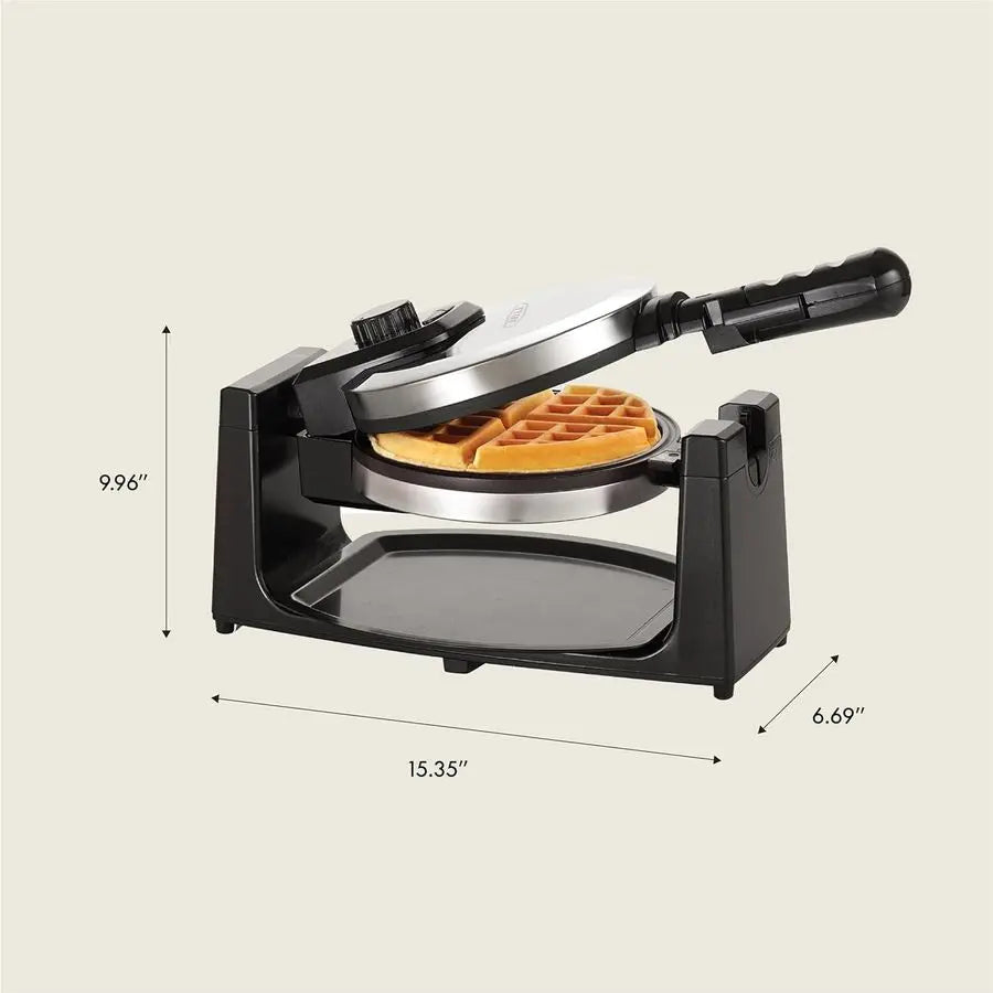Classic Belgian Waffle Maker With Nonstick Plates And Browning Control