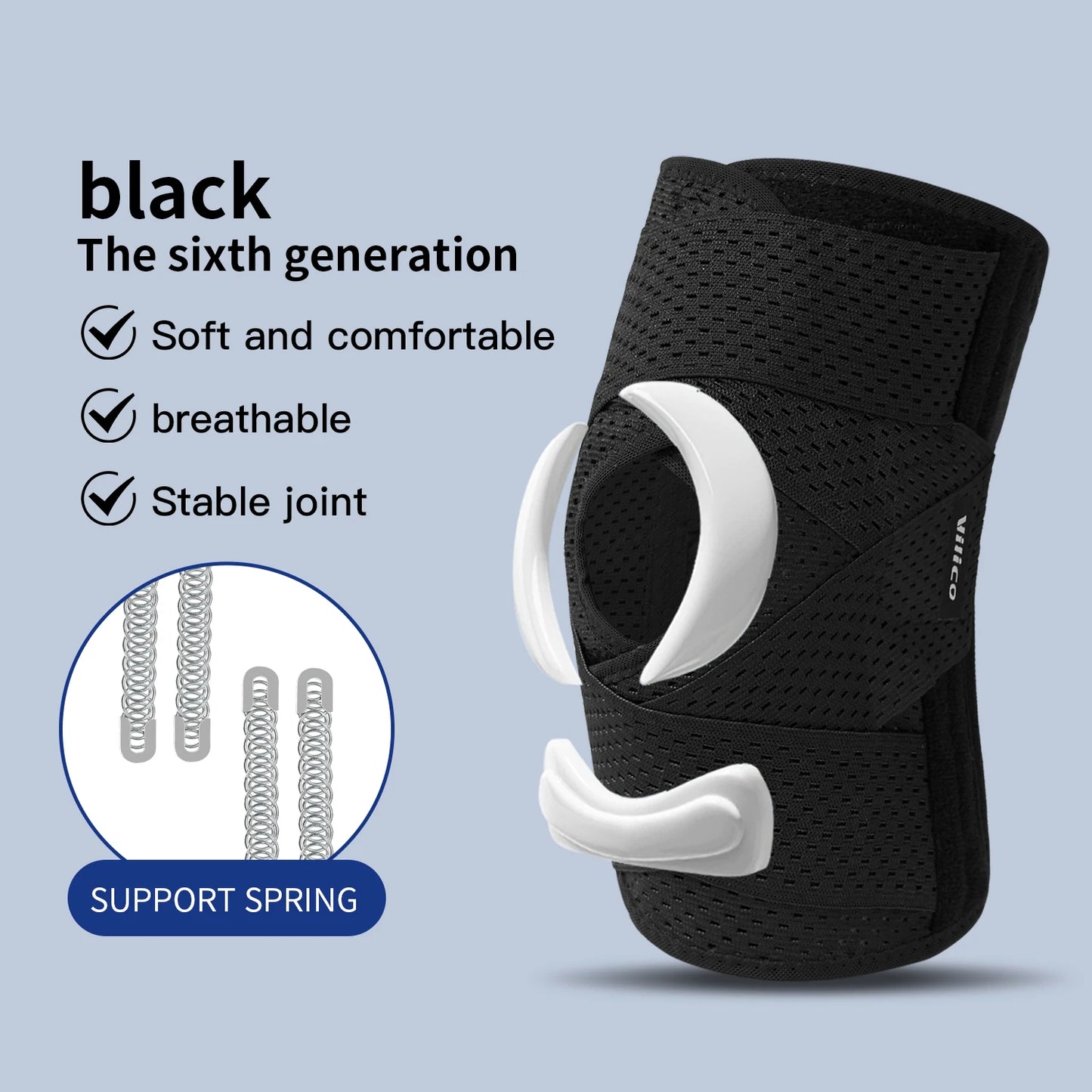 Elastic Knee Pads Support Non Slip Joint Protector For Fitness