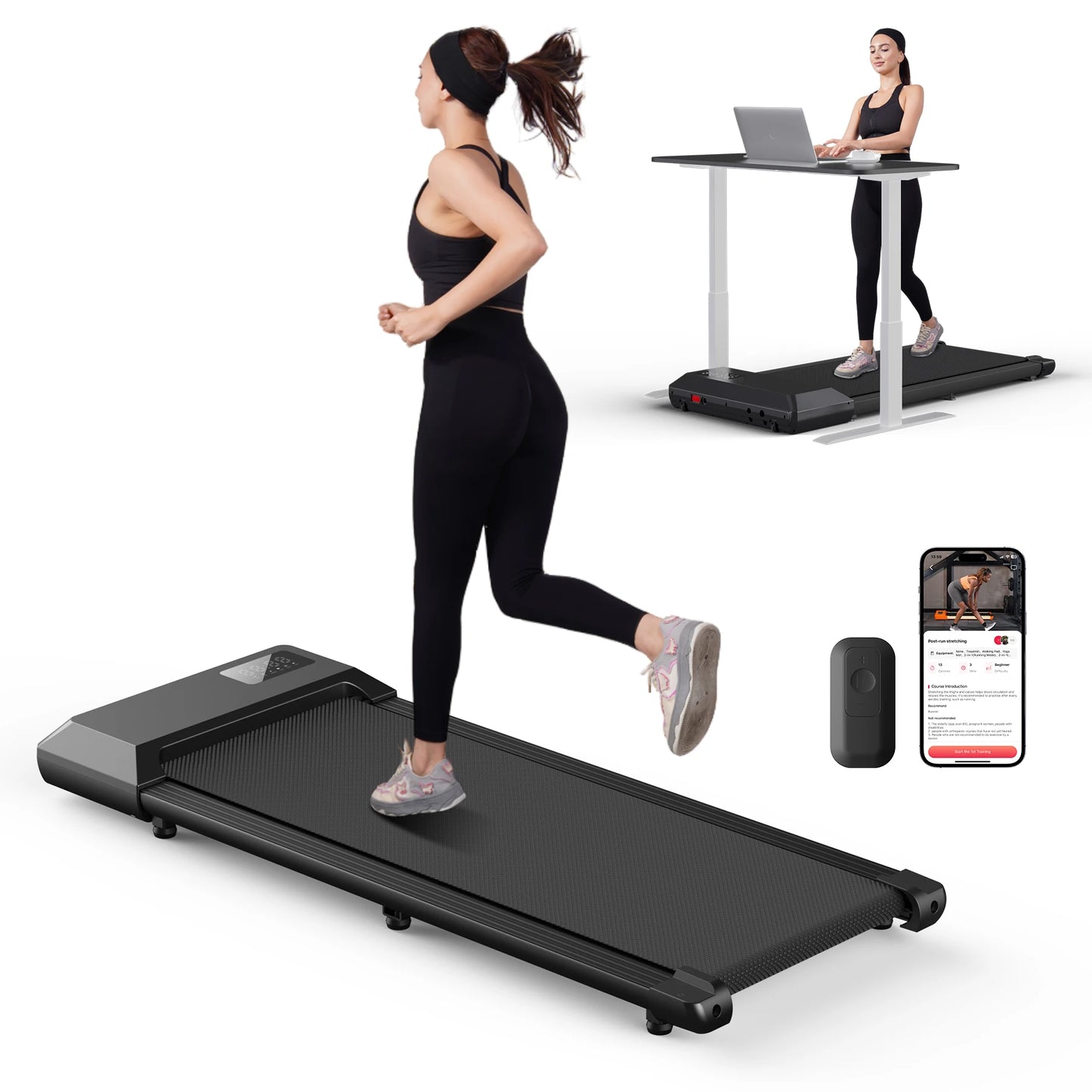 2.5 HP Home Use Treadmill Walking Running Fitness Machine