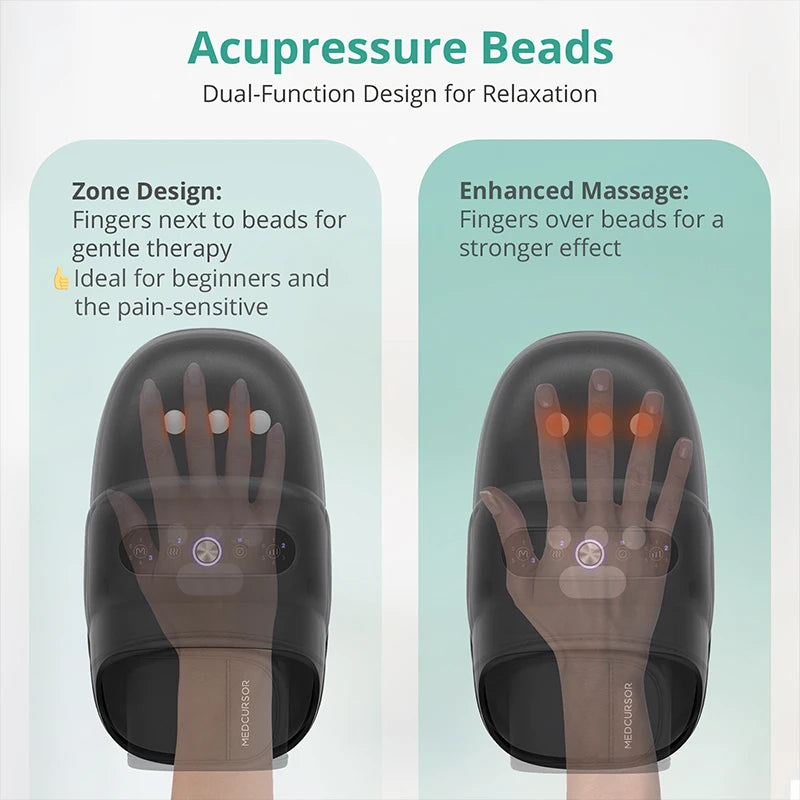 Medcursor Wireless Hand Massager With Air Compression Acupoint Massage