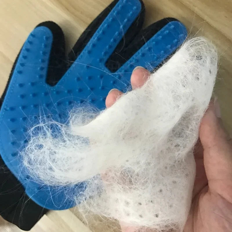 Pet Hair Remover Gloves For Cat And Dog Grooming Essentials