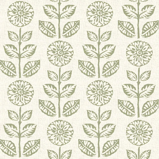 Vintage Floral Peel and Stick Wallpaper Tulip Pattern Self-Adhesive