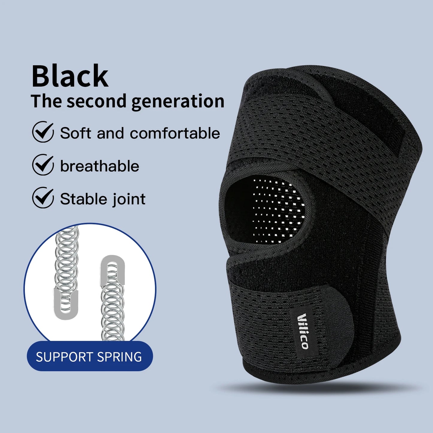 Elastic Knee Pads Support Non Slip Joint Protector For Fitness