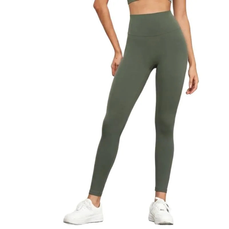 Womens High Waist Yoga Leggings Butt Lifting Quick Dry Breathable