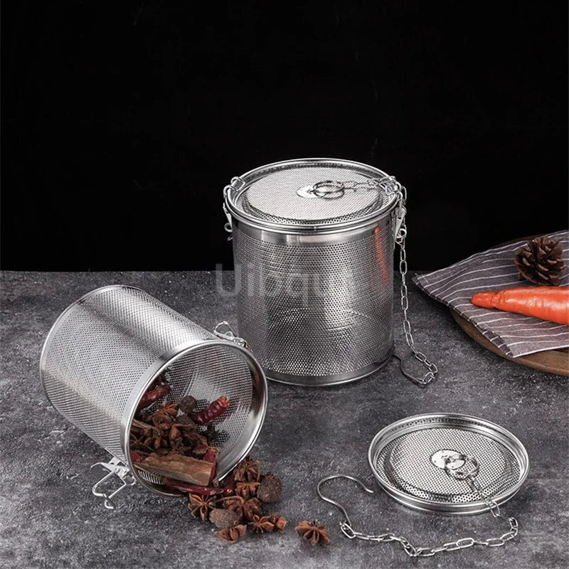 304 Stainless Steel Round Hole Colander Strainer