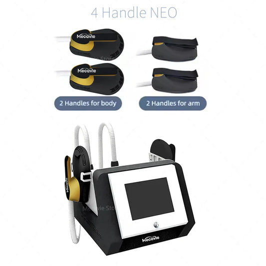 2 in 1 MECAVIE Muscle Builder Slimming Trainer Features 6500W Body Contouring Buttock Lifting Fitness Equipment