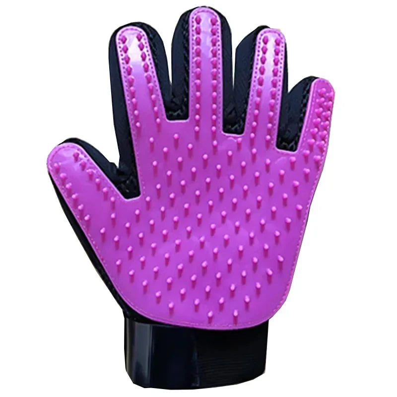 Pet Hair Remover Gloves For Cat And Dog Grooming Essentials