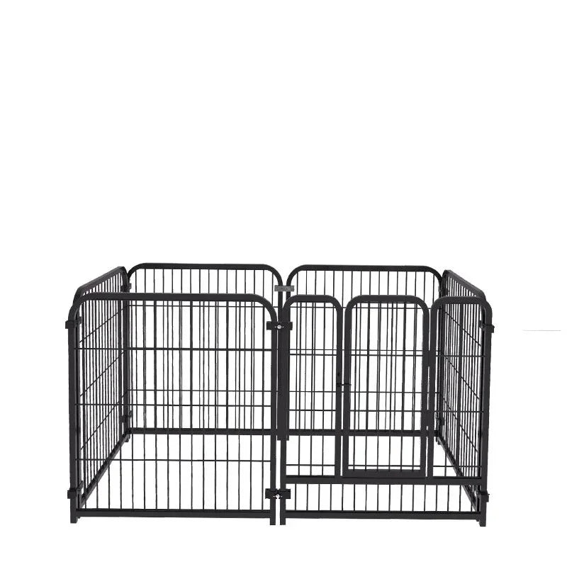 6 Panel Foldable Dog Fence Playpen Heavy Duty Pet Kennel