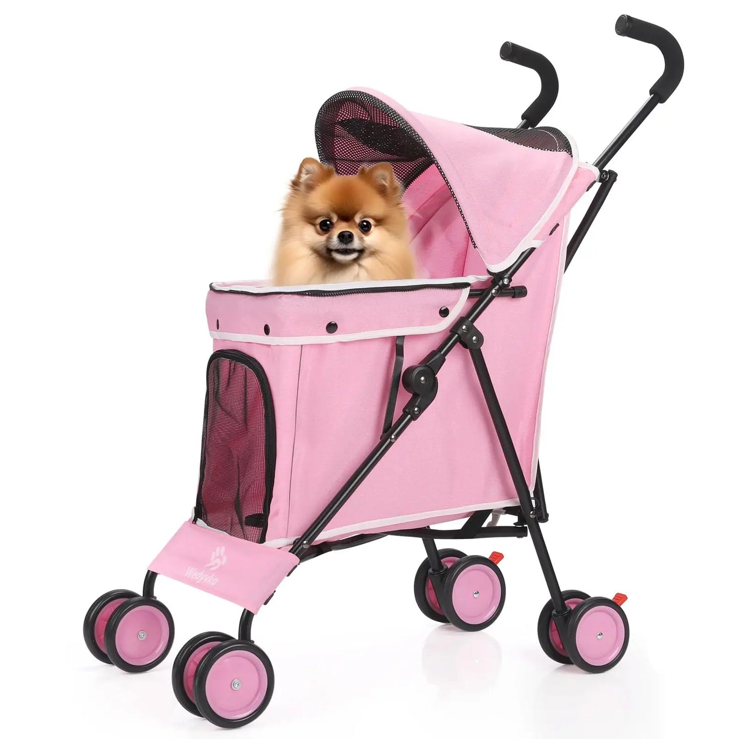 Travel Portable Dog Stroller Up To 33 Lbs For Pets