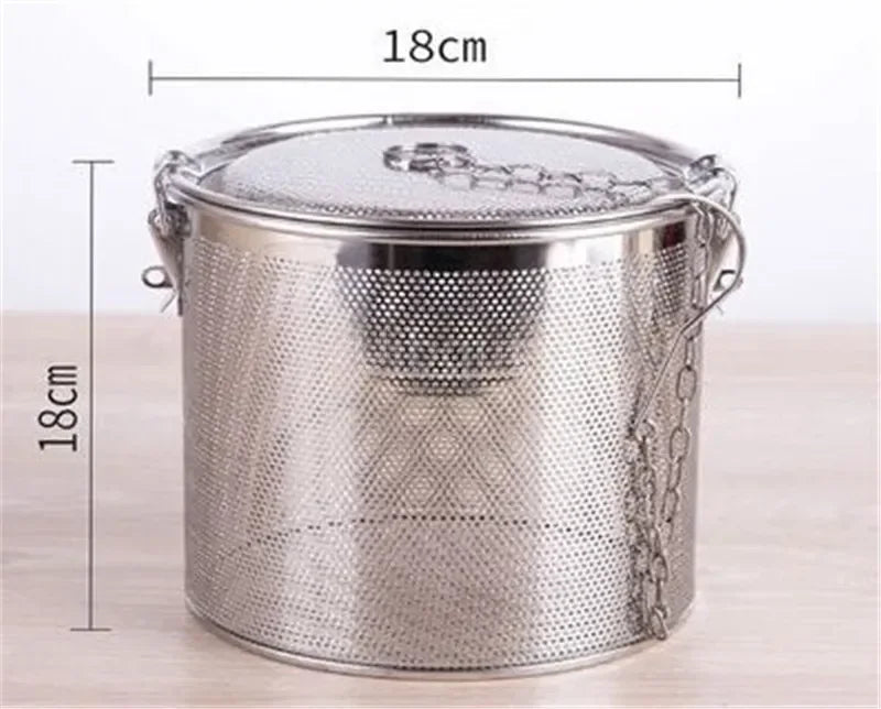 304 Stainless Steel Round Hole Colander Strainer