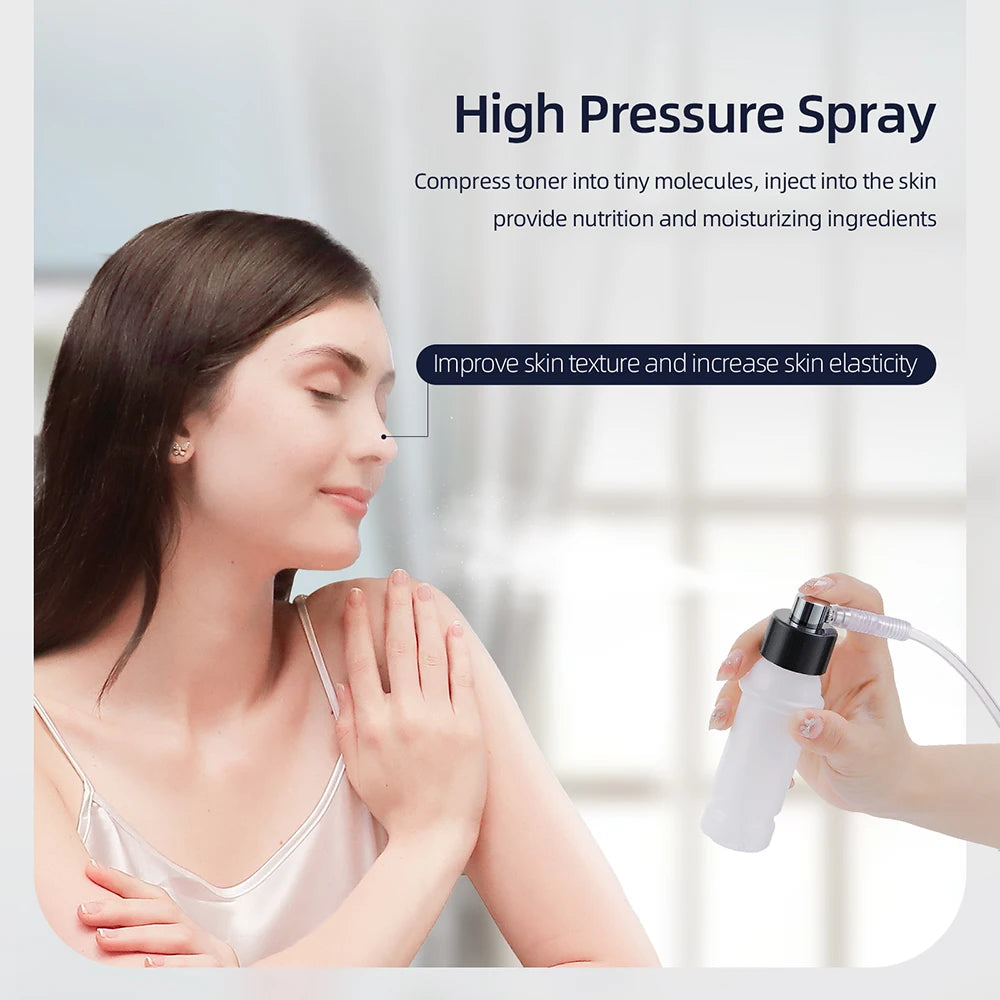 Professional 3 in1 Diamond Microdermabrasion Machine Water Spray Exfoliation Beauty Machine Removal Wrinkle Facial Peeling Tools